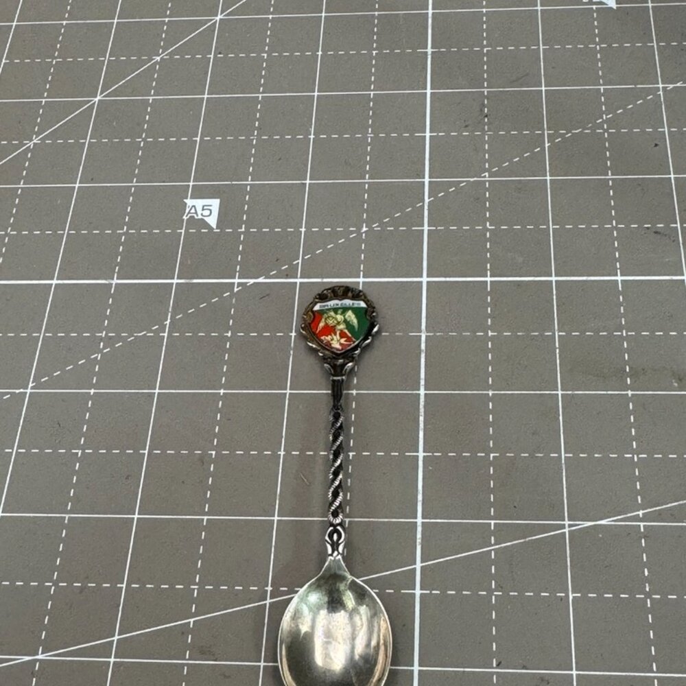 Bruxelles Souvenir Silver Collector Spoon